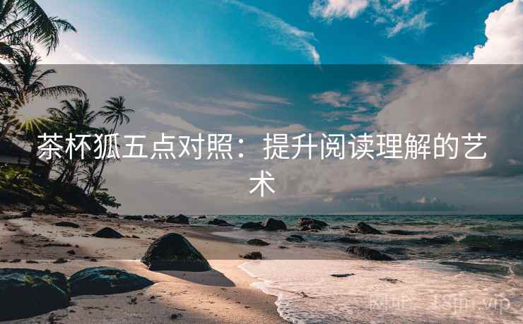 茶杯狐五点对照:提升阅读理解的艺术 茶杯狐五点对照:提升阅读理解的艺术